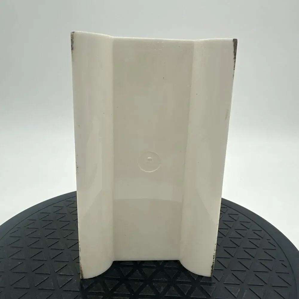 Vtg FESCO 4127 Green Gingham MCM Napkin Holder